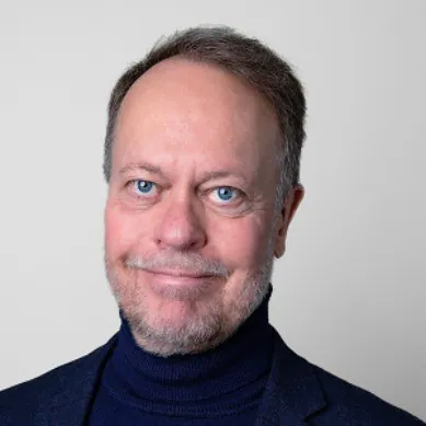 Flemming L. Bach fra ESG Danmark sidder på kontorhotel Værftet i Køege